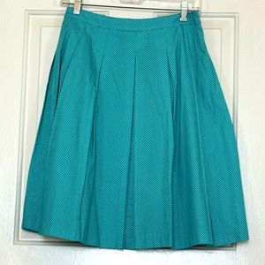 Talbots turquoise blue skirt. 2P
